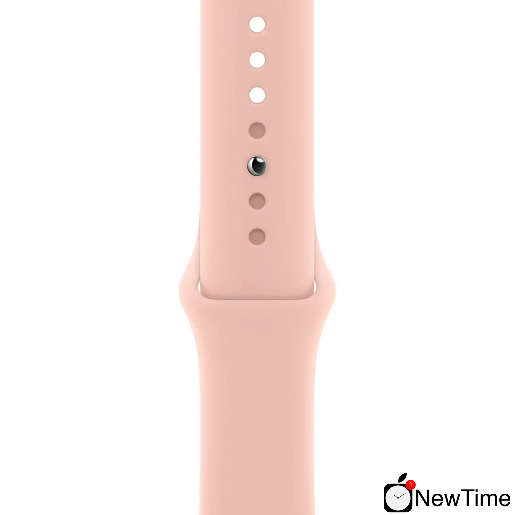 Apple Watch Series 6 GPS + Cellular 44mm Gold Aluminum Case with Pink Sand Sport Band (M07G3, MG2D3)